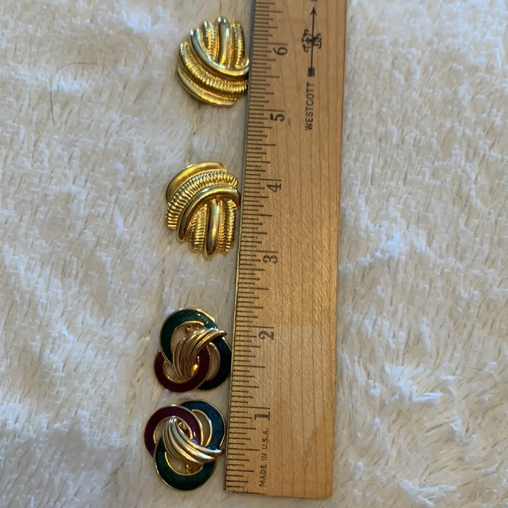 Vintage shoe clips- 2 pair